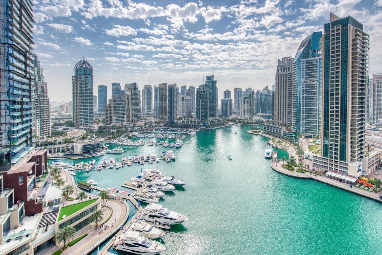 Maison Privee - Aesthetic Apt With Stunning View In Luxurious Building Dubai Exterior foto